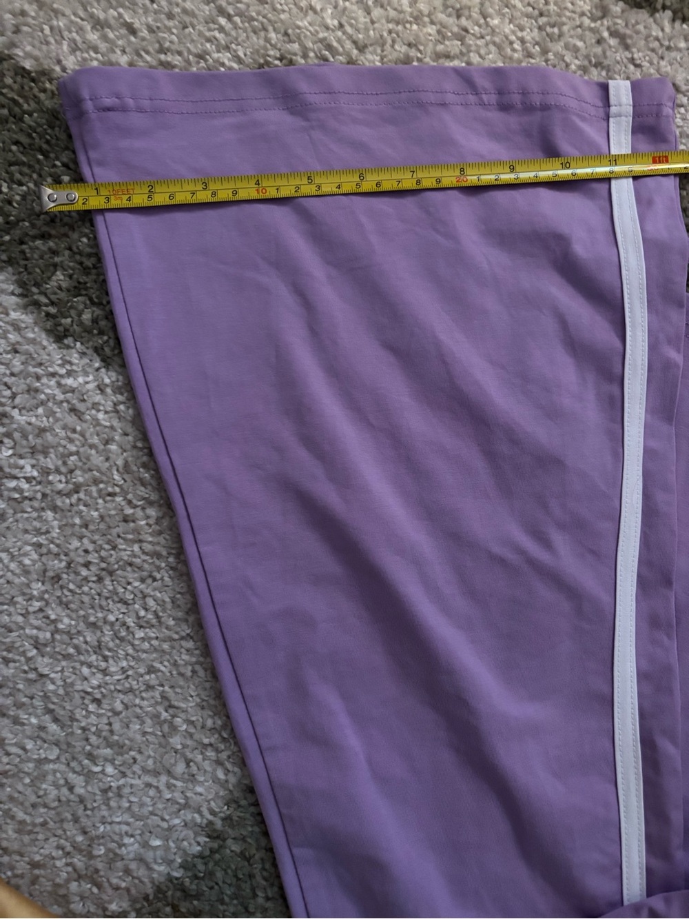 DEADSTOCK NWOT Dolls Kill x Winx Club Alfea Varsity Flare Pants M Purple Y2K - Picture 5 of 8
